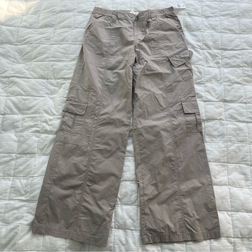 Beige cargo pants